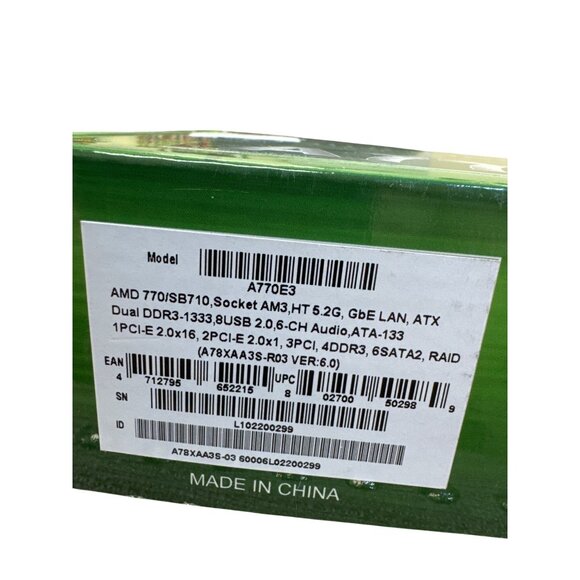 Biostar A770E3 Mainboard For AMD Processor Motherboard SKU8213 - Picture 14 of 15